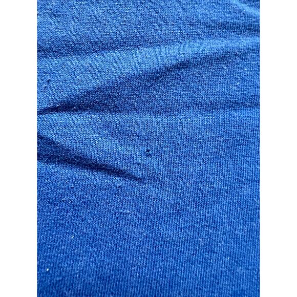 Vintage Y2k Nike Air Basketball Swoosh T Shirt Blue Team Silver Tag Hooper Star - Picture 7 of 8